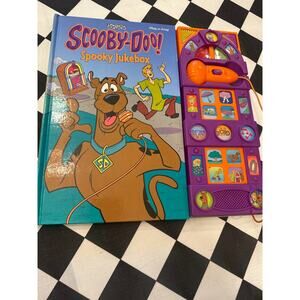 Scooby-Doo Spooky Jukebox Play-a-song Cartoon Network book sounds 2004